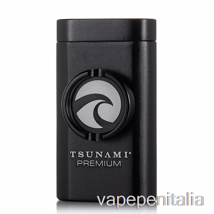 Vape In Italia Tsunami Dugout E Grinder Nero